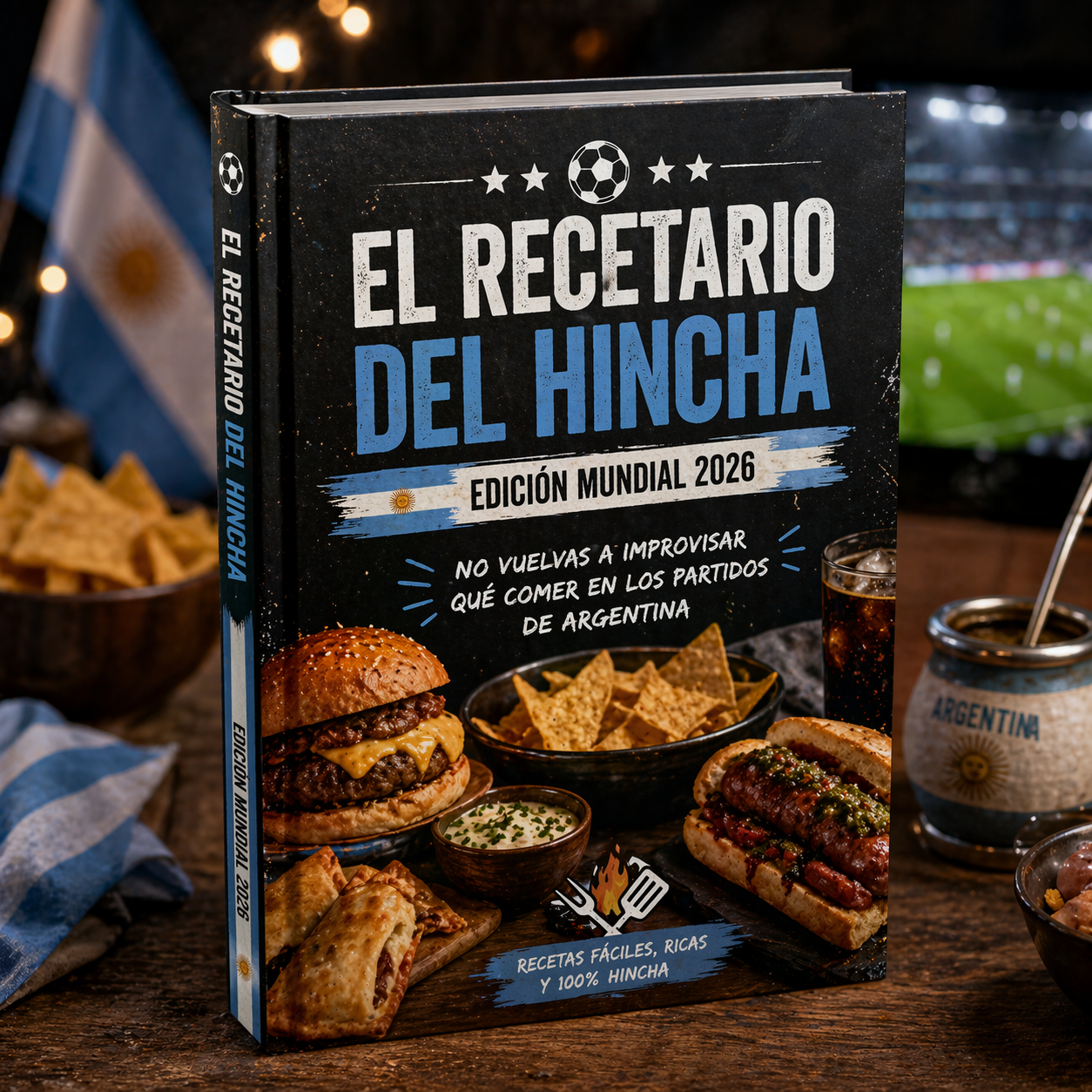 RECETARIO DEL HINCHA + 5 BONUS DE REGALO!